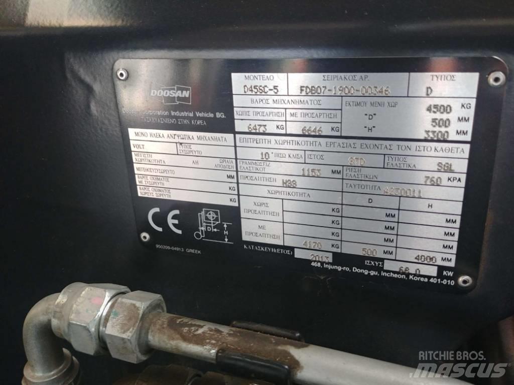 Doosan D45 SC-5 Dizel forkliftler