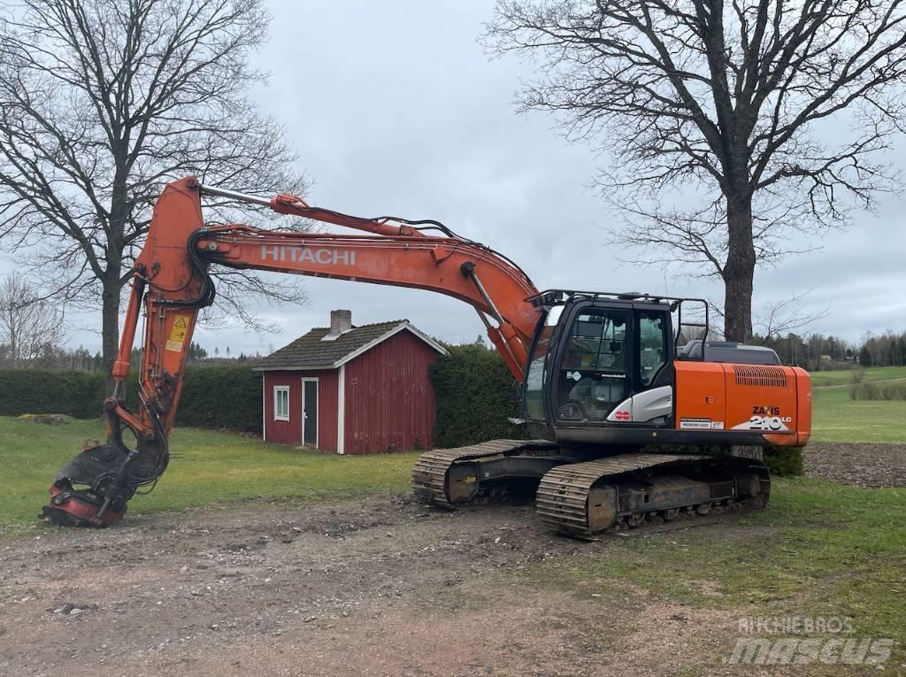 Hitachi ZX 210 LC-6 Paletli ekskavatörler