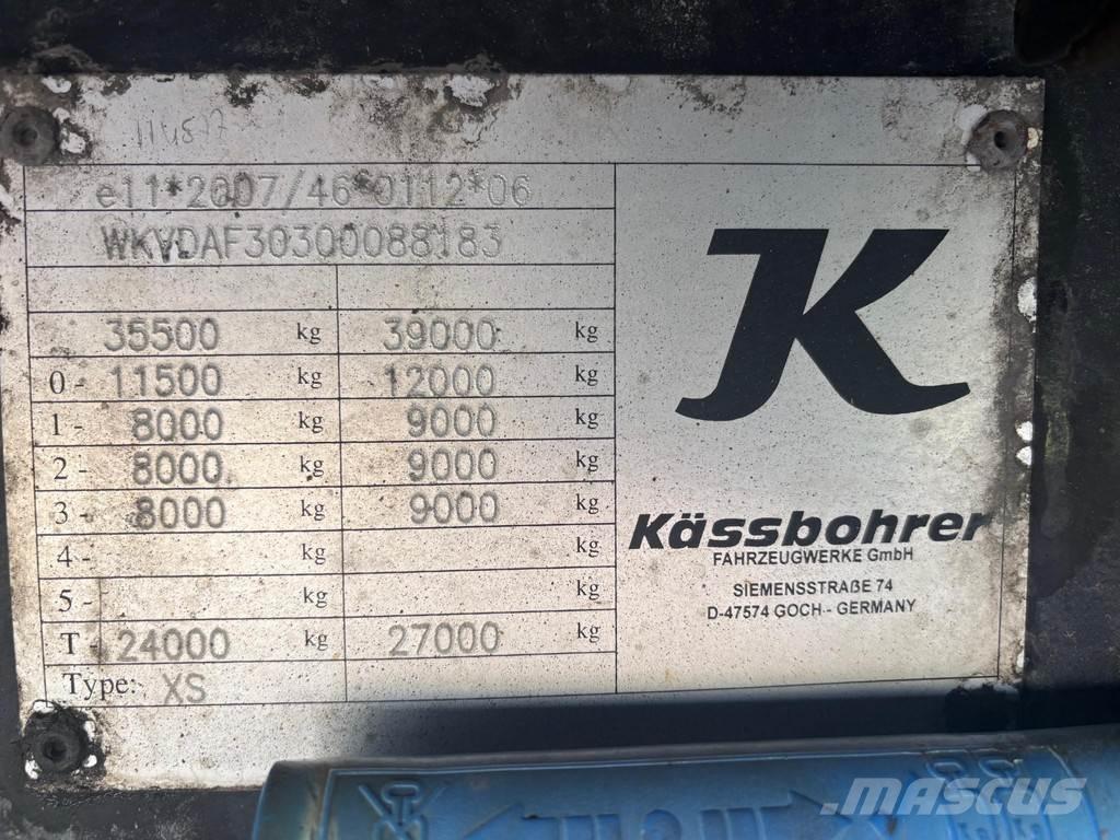 Kässbohrer Maxima Perdeli yari çekiciler