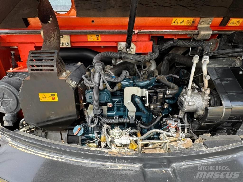 Kubota KX 008-4 Mini ekskavatörler, 7 tona dek