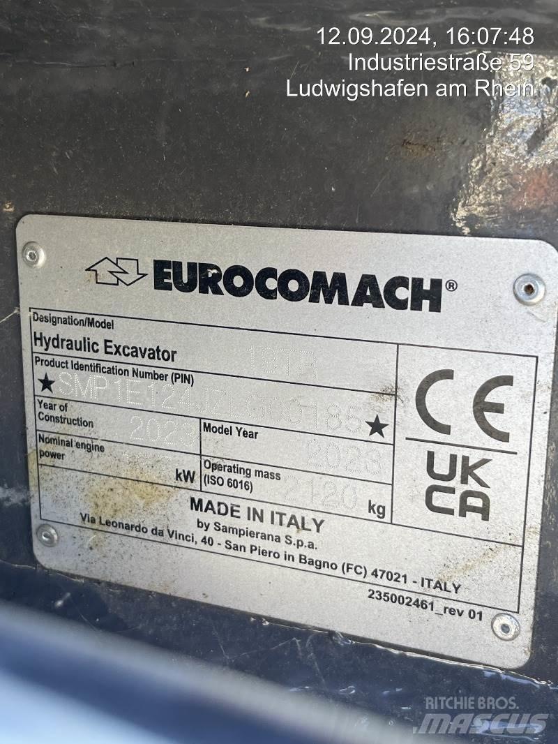Eurocomach 19TR Mini ekskavatörler, 7 tona dek