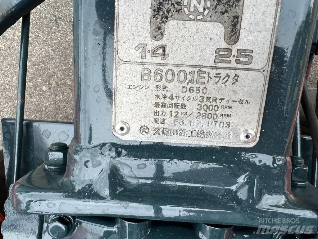 Kubota B 6001E Traktörler