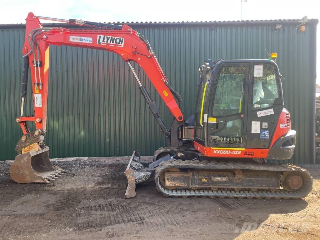 Kubota KX 080-4a2 Midi ekskavatörler 7 - 12 t