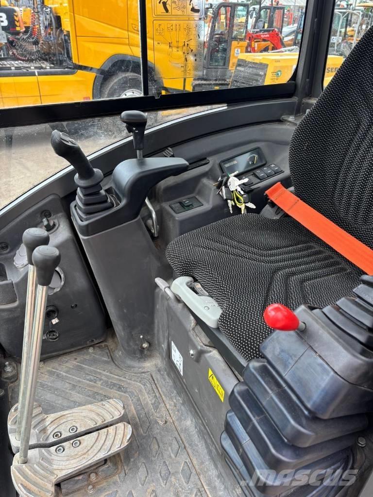 Volvo ECR 25 D Mini ekskavatörler, 7 tona dek