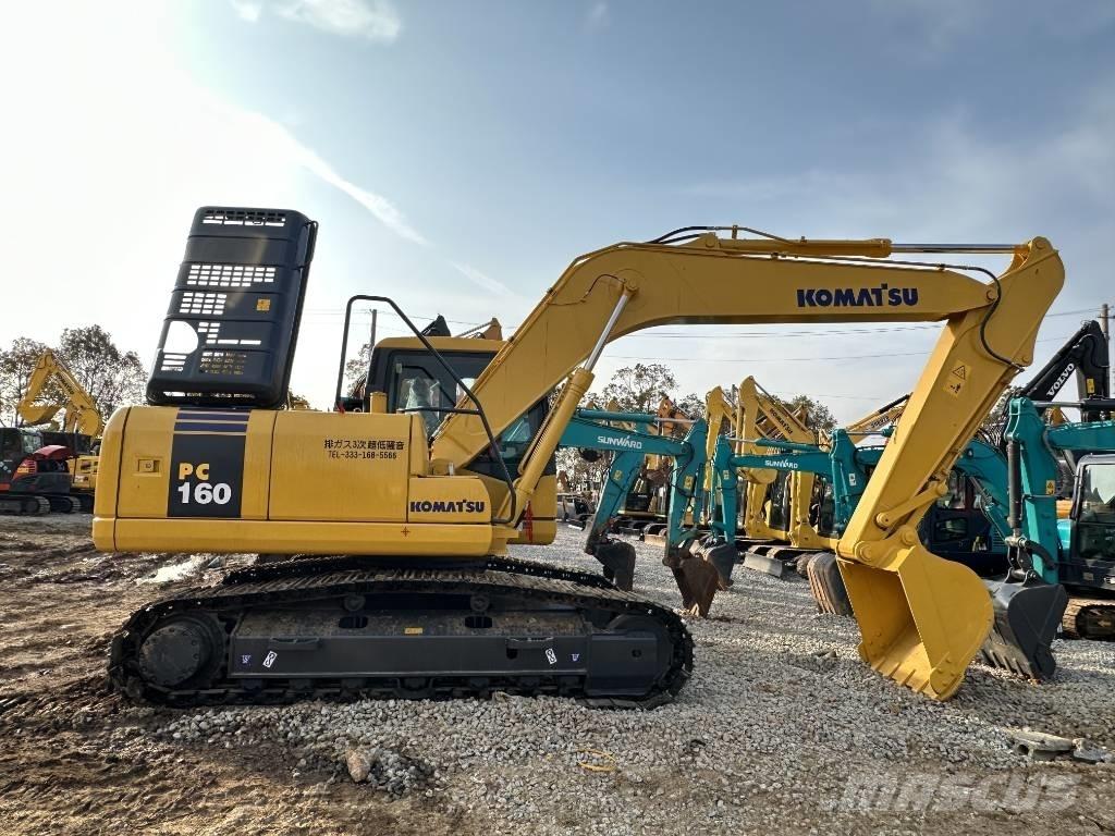 Komatsu PC 160 Paletli ekskavatörler