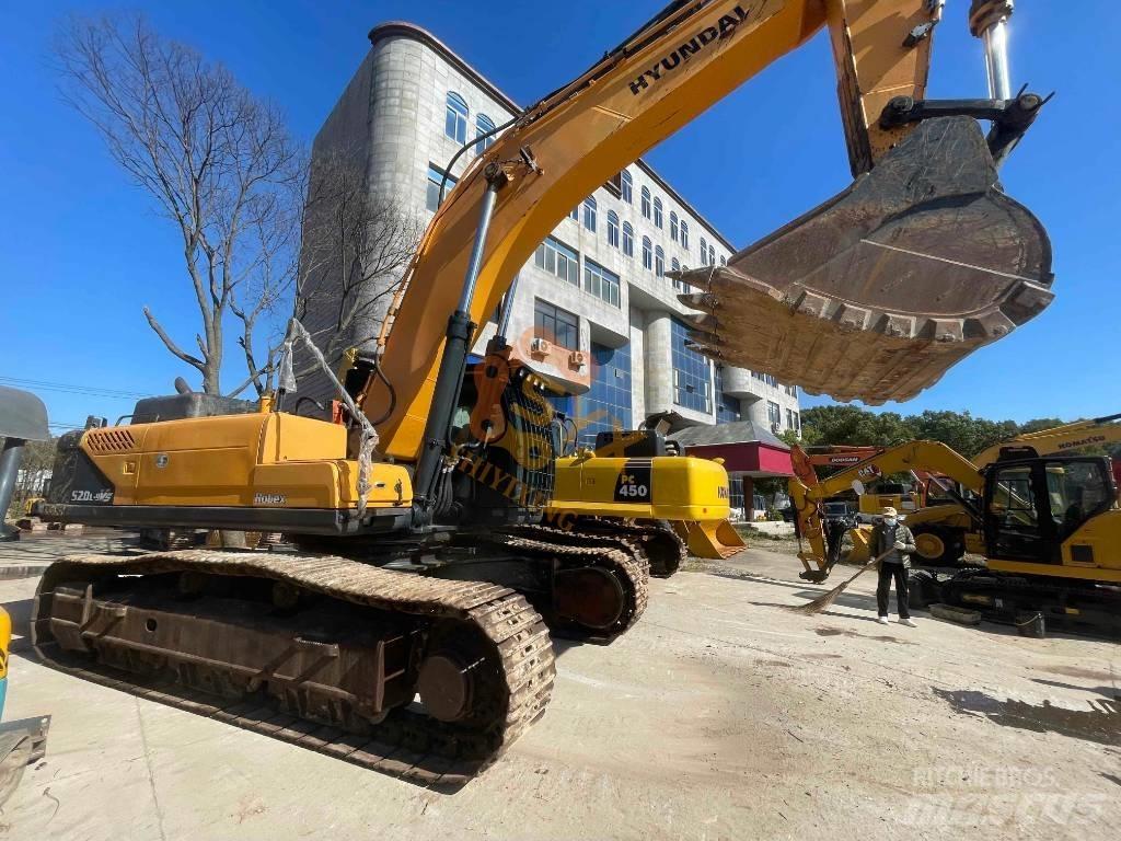 Hyundai Robex 520 VS Paletli ekskavatörler