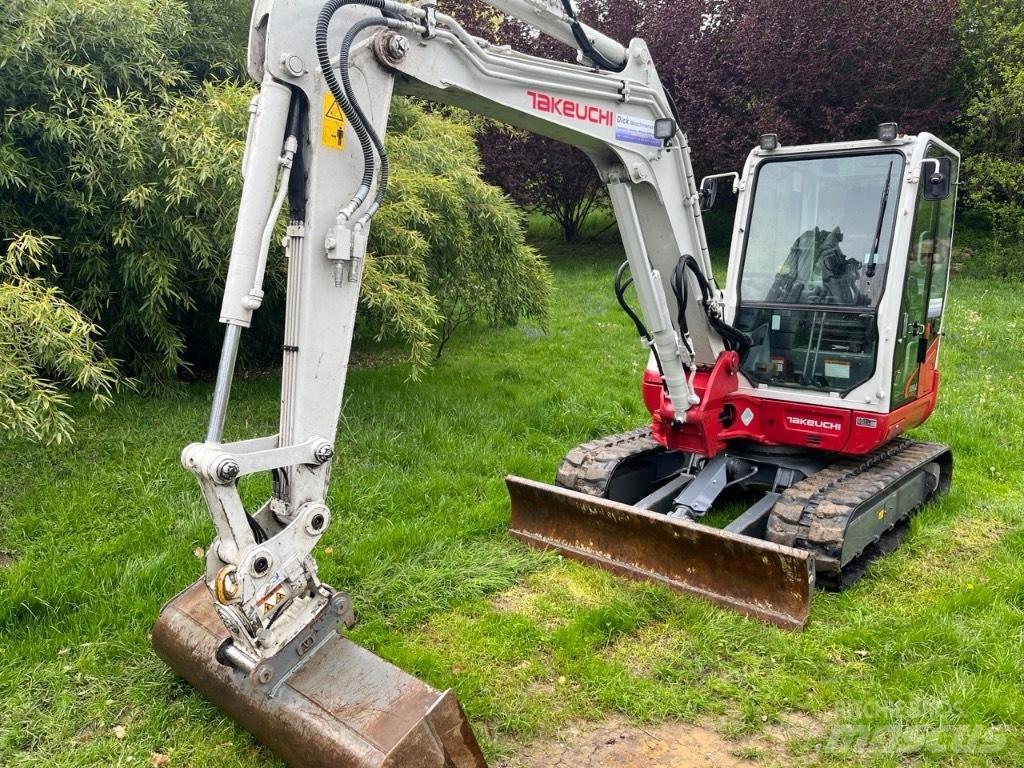 Takeuchi TB250-2 Mini ekskavatörler, 7 tona dek