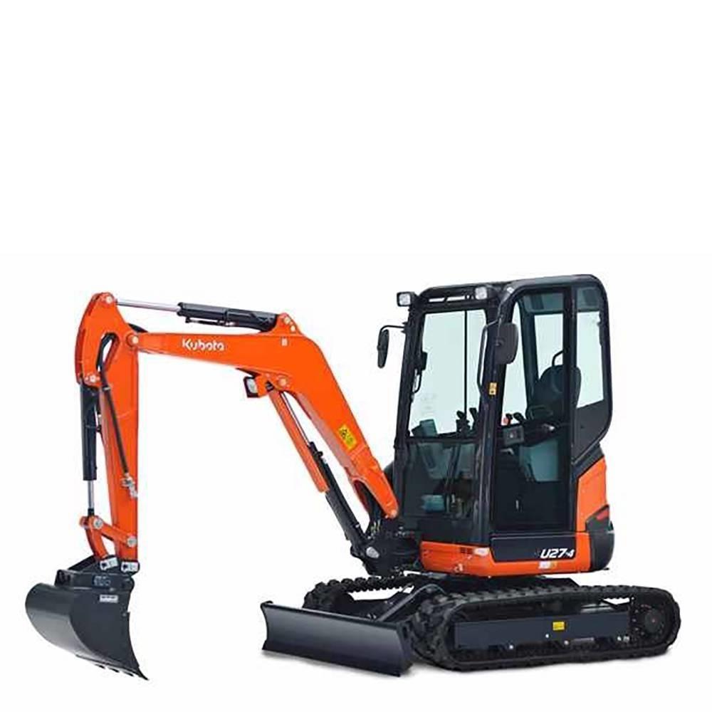 Kubota U27-4 GL-HI Mini ekskavatörler, 7 tona dek