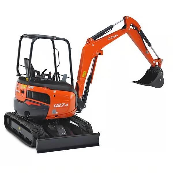 Kubota U27-4 GL-HI Mini ekskavatörler, 7 tona dek