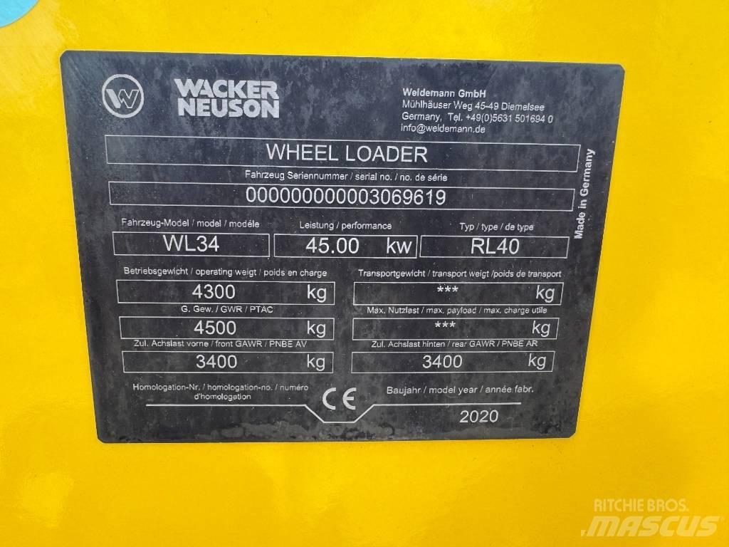 Wacker Neuson WL34 Tekerlekli yükleyiciler