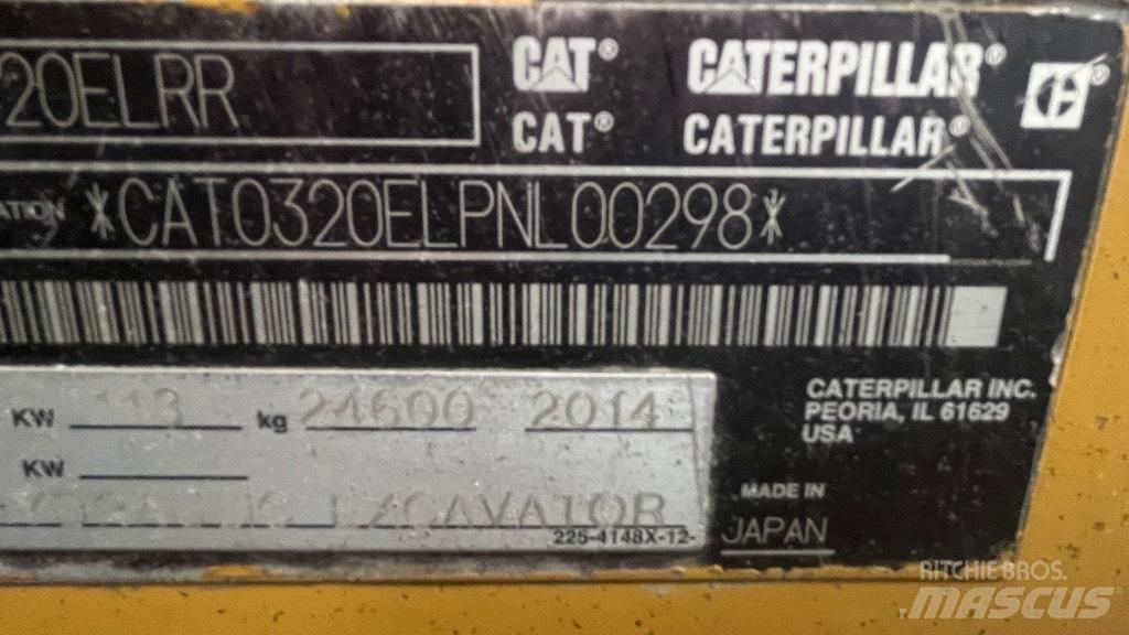 CAT 320 EL Paletli ekskavatörler