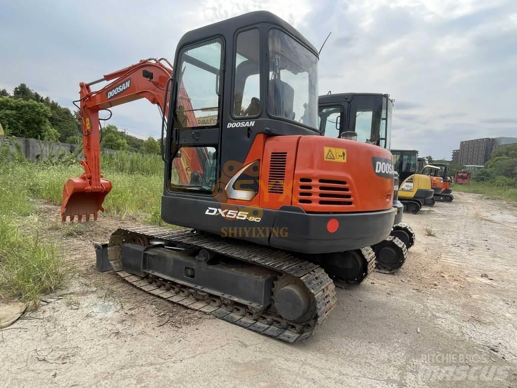 Doosan DX 55 Mini ekskavatörler, 7 tona dek