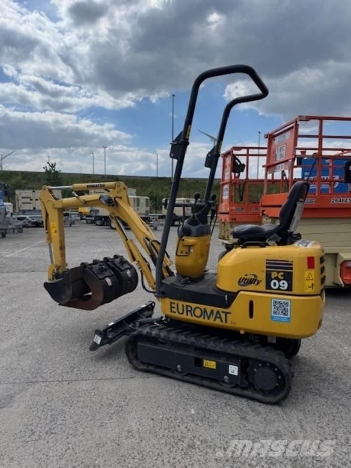 Komatsu PC 09-1 Mini ekskavatörler, 7 tona dek