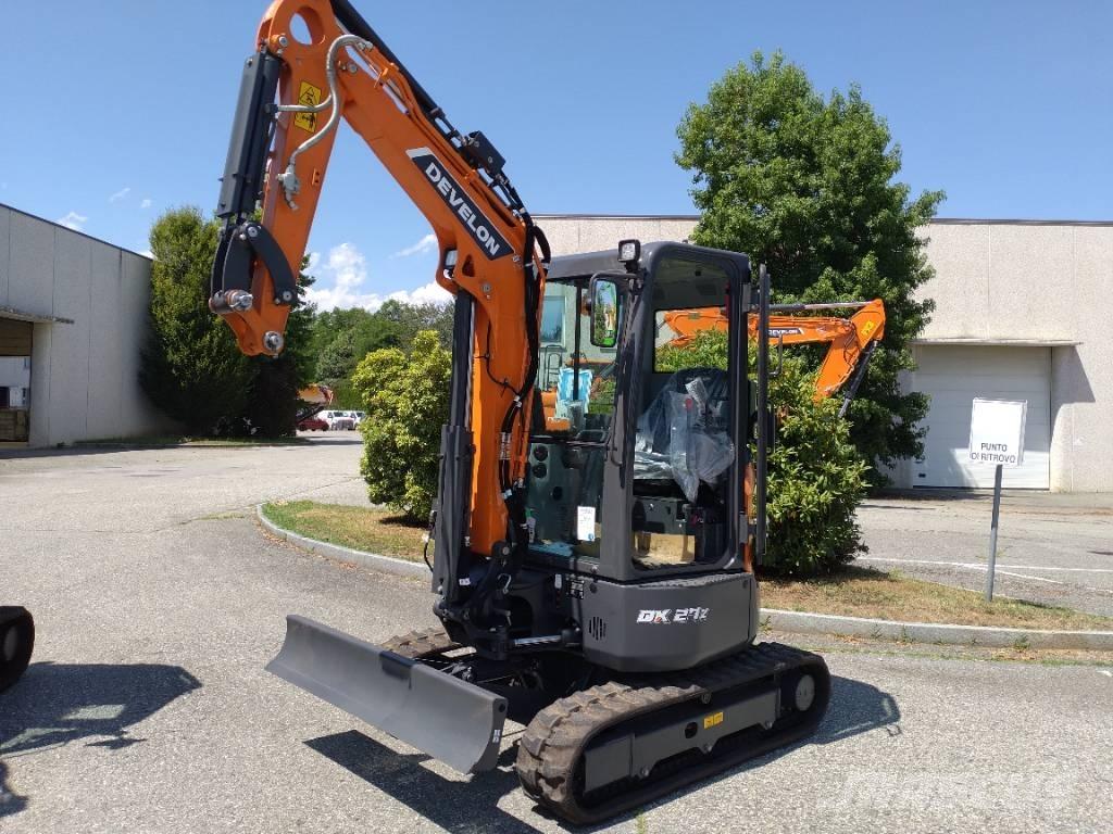 Develon DX 27 Z-7 Mini ekskavatörler, 7 tona dek