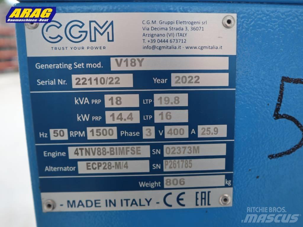 CGM V18Y Dizel Jeneratörler