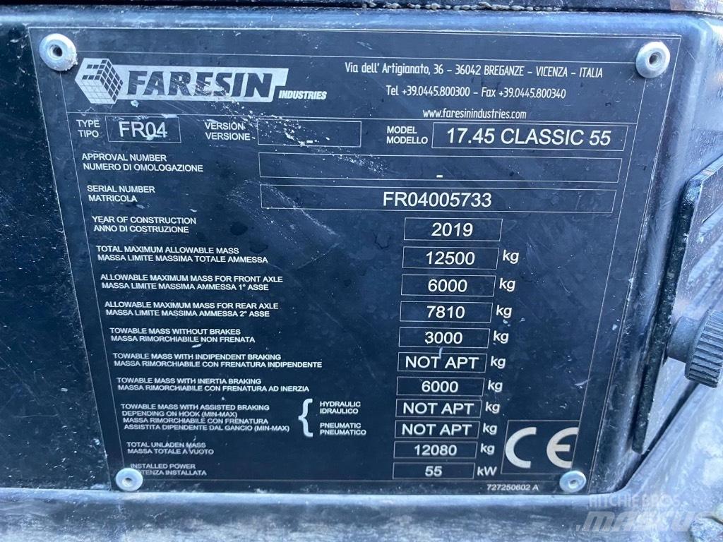 Snorkel SR1745 Teleskopik yükleyiciler
