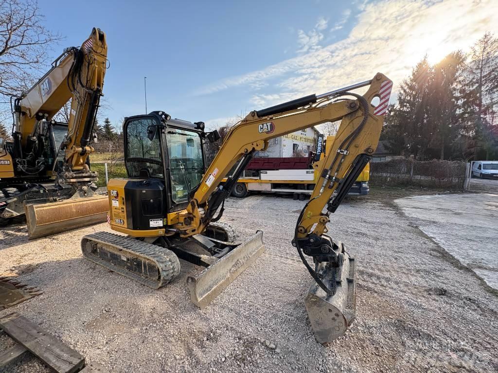 CAT 303.5 CR Mini ekskavatörler, 7 tona dek