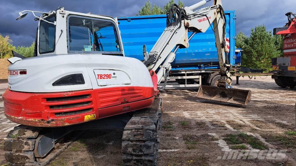 Takeuchi TB 290 CV Paletli ekskavatörler
