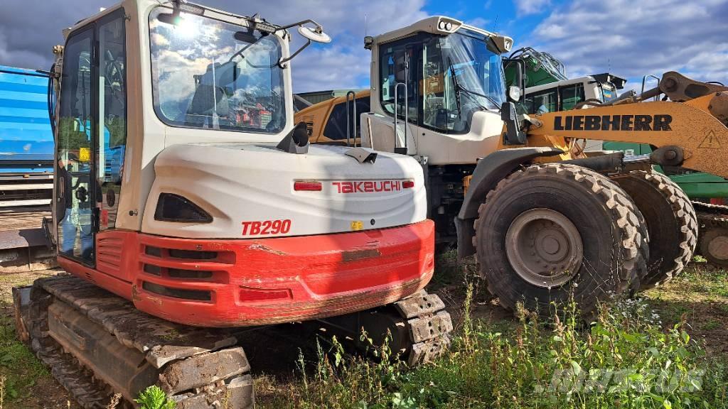 Takeuchi TB 290 CV Paletli ekskavatörler