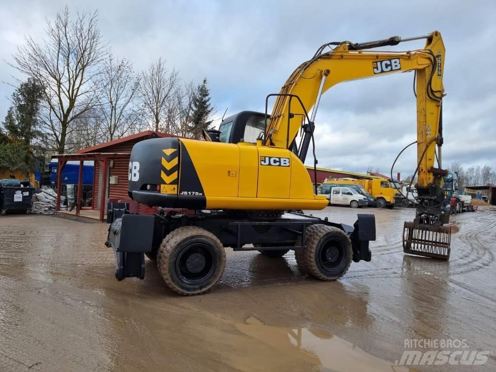 JCB JS 175 W Lastik tekerli ekskavatörler