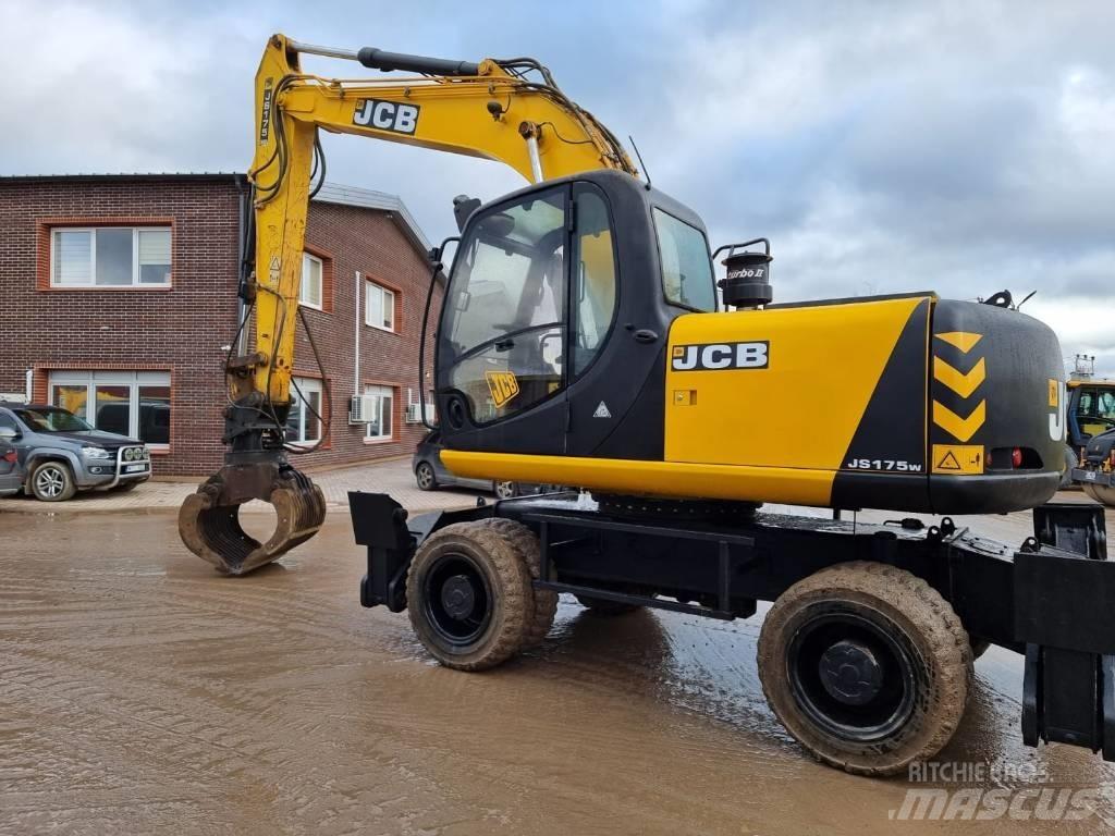 JCB JS 175 W Lastik tekerli ekskavatörler