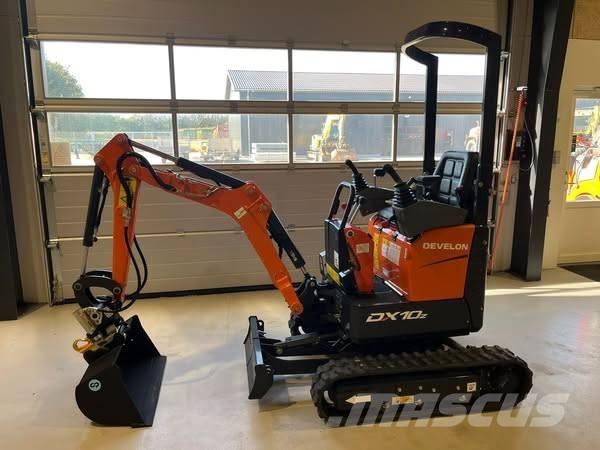 Develon DX 10 Z Mini ekskavatörler, 7 tona dek