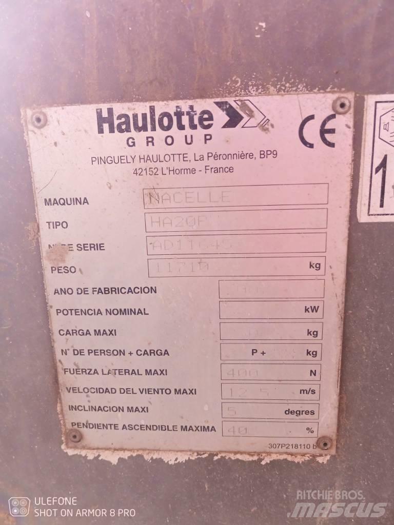 Haulotte HA 20 PX Körüklü personel platformları