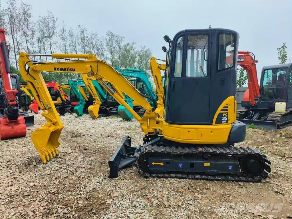 Komatsu PC 35 MR Mini ekskavatörler, 7 tona dek