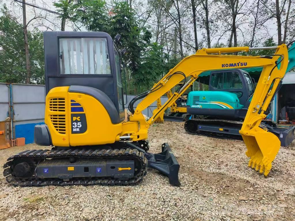 Komatsu PC 35 MR Mini ekskavatörler, 7 tona dek