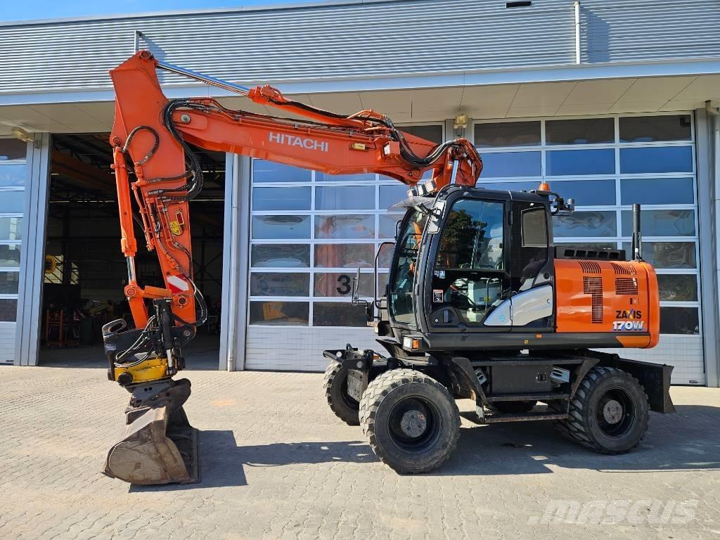 Hitachi ZX170W-6 Lastik tekerli ekskavatörler