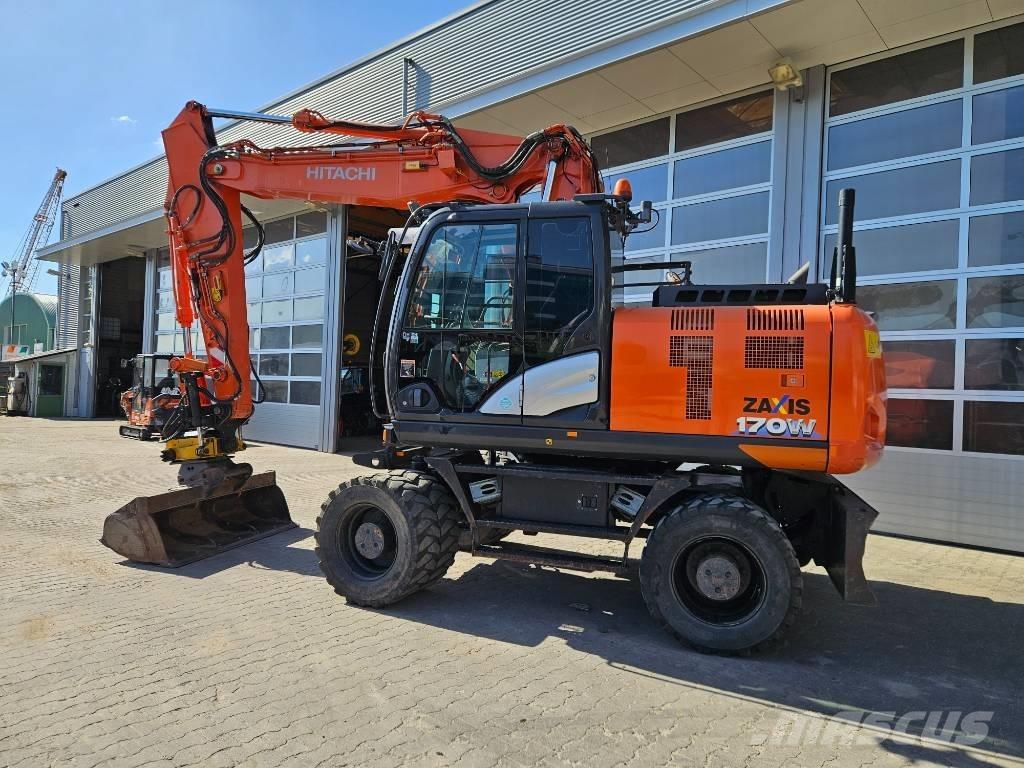 Hitachi ZX170W-6 Lastik tekerli ekskavatörler