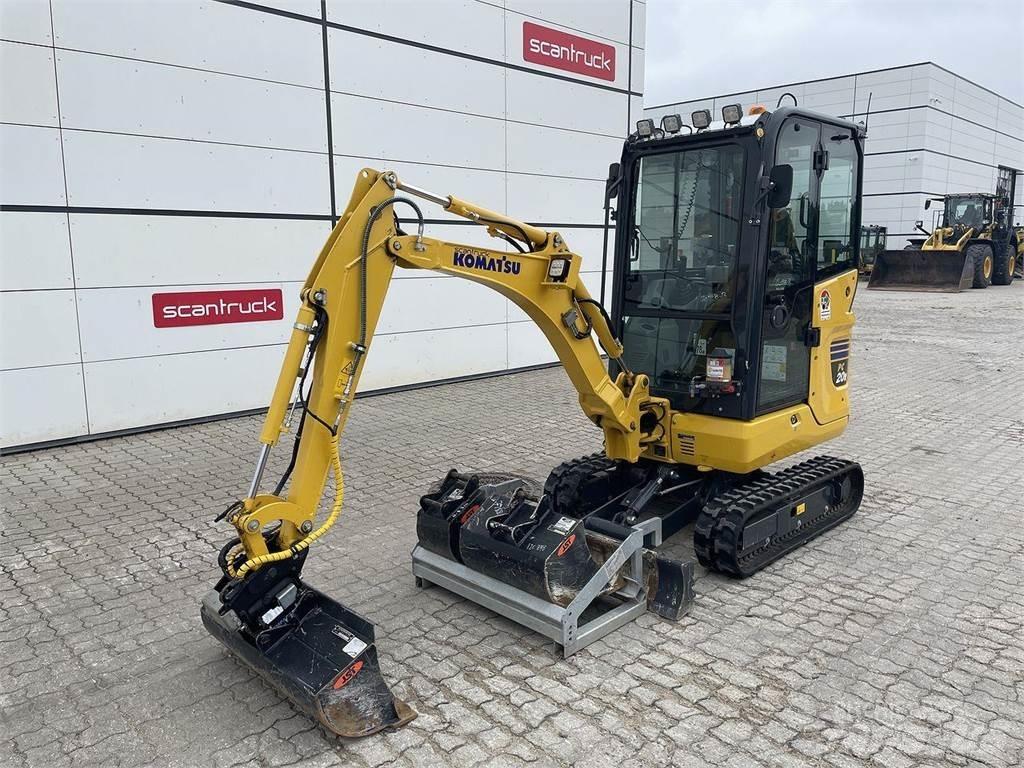 Komatsu PC20R-5 Lastik tekerli ekskavatörler