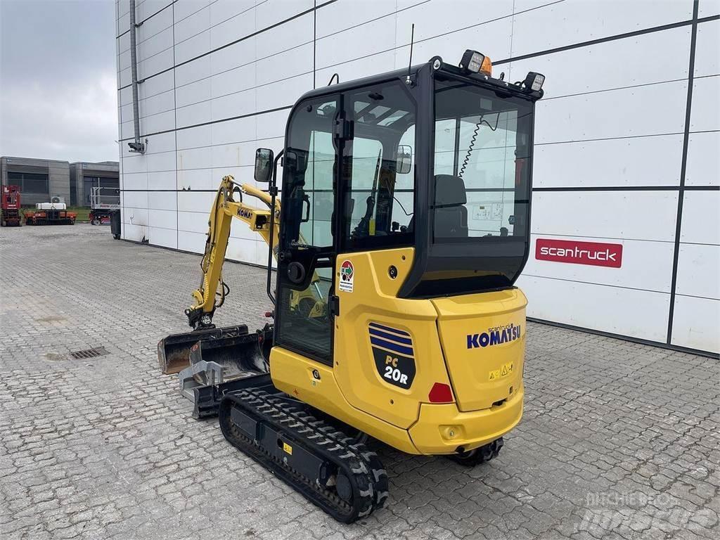 Komatsu PC20R-5 Lastik tekerli ekskavatörler