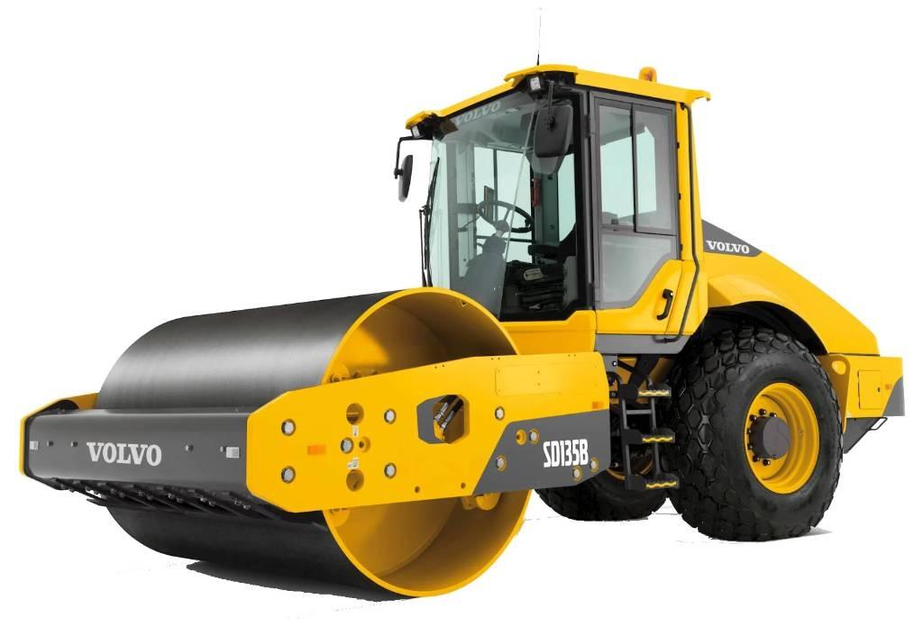 Volvo SD 135 B Pnömatik lastikli silindirler