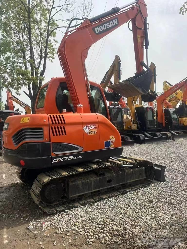 Doosan DX 75LC-9 C Mini ekskavatörler, 7 tona dek