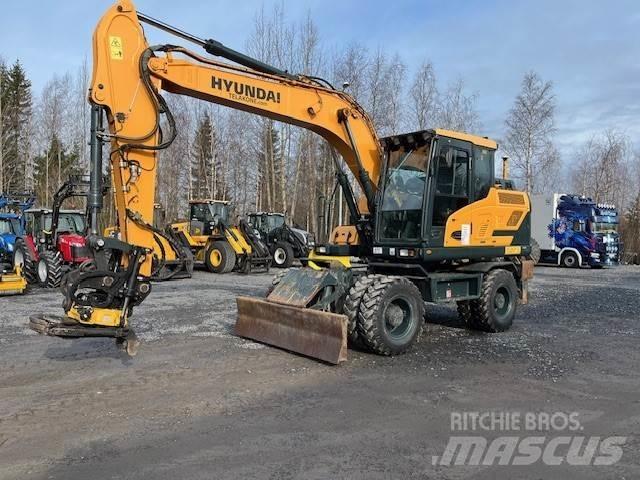 Hyundai HW 140 Lastik tekerli ekskavatörler