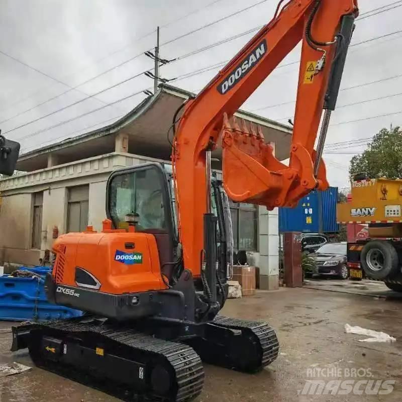 Doosan DX55-9C Mini ekskavatörler, 7 tona dek