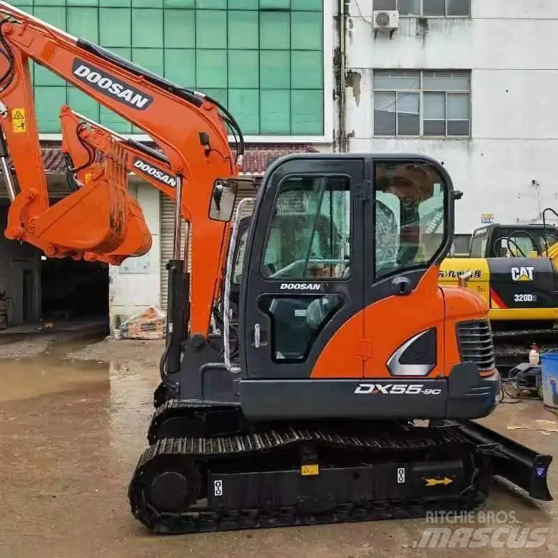 Doosan DX55-9C Mini ekskavatörler, 7 tona dek