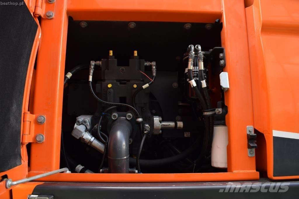 Doosan DX 170 W-5 Lastik tekerli ekskavatörler