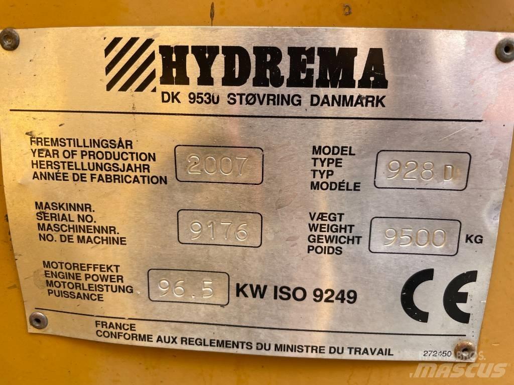 Hydrema 928 D Kazıcı yükleyiciler - beko loder