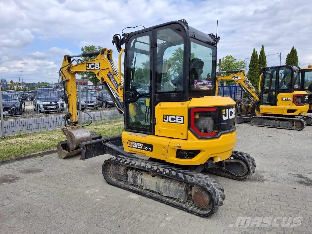 JCB 35Z-1 Mini ekskavatörler, 7 tona dek