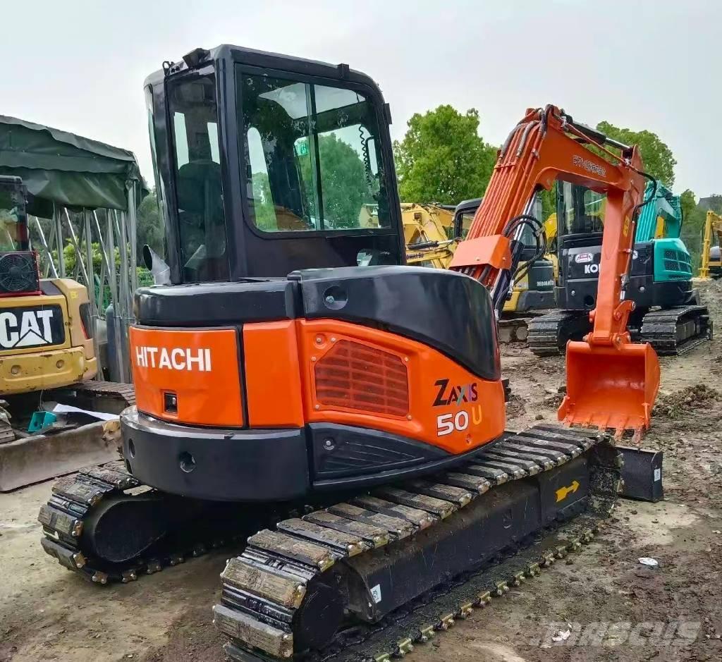 Hitachi ZX 55 U-5 Mini ekskavatörler, 7 tona dek