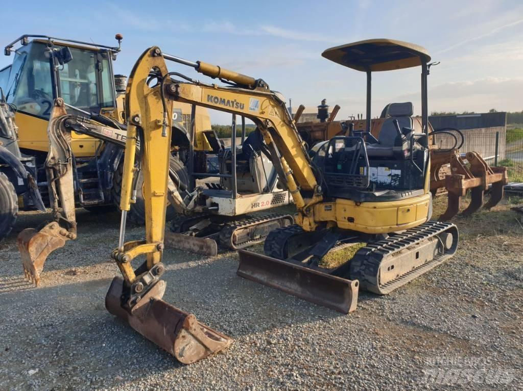 Komatsu PC26MR-3 Mini ekskavatörler, 7 tona dek