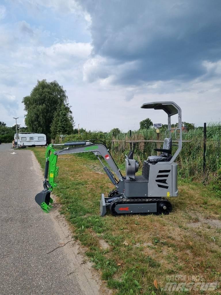WCM LT10 Mini ekskavatörler, 7 tona dek