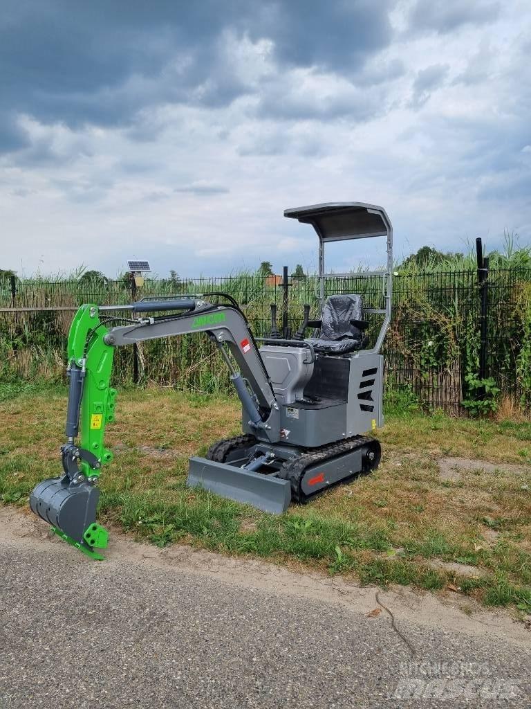 WCM LT10 Mini ekskavatörler, 7 tona dek