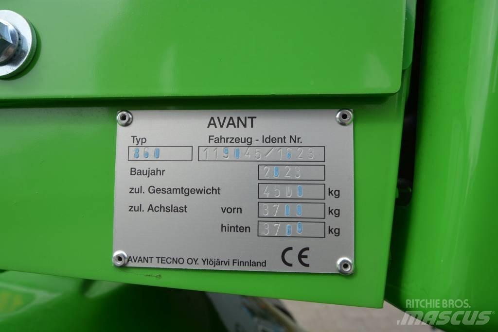 Avant 860 i Mini yükleyiciler