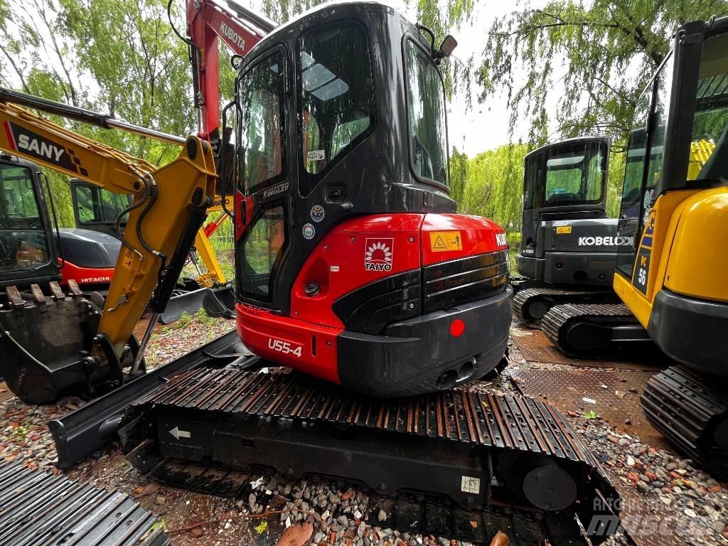 Kubota U55-4 Mini ekskavatörler, 7 tona dek