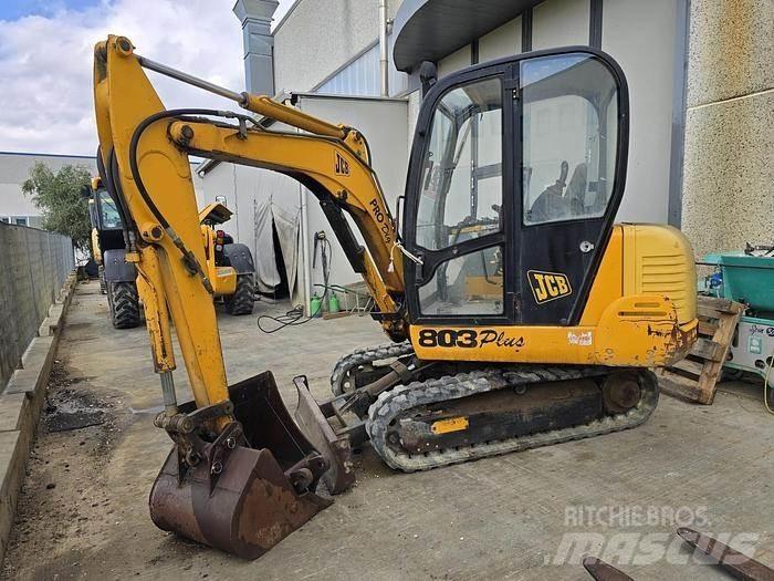 JCB 803PLUS Mini ekskavatörler, 7 tona dek