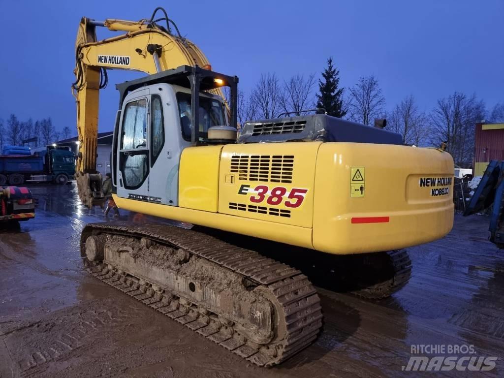 New Holland E 385 Paletli ekskavatörler