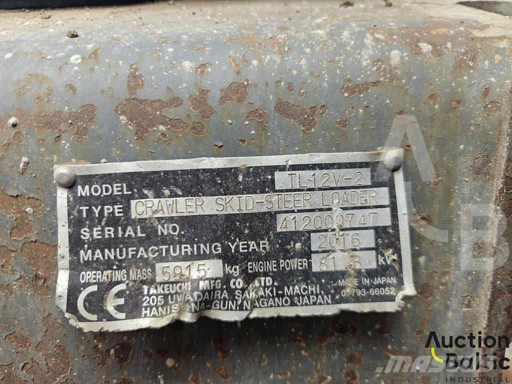 Takeuchi TL12V-2 Paletli yükleyiciler